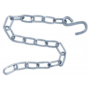 Ta veriga podaljša vzmetenje visečih mrež in visečih stolov. Paket vsebuje verigo in kavelj.