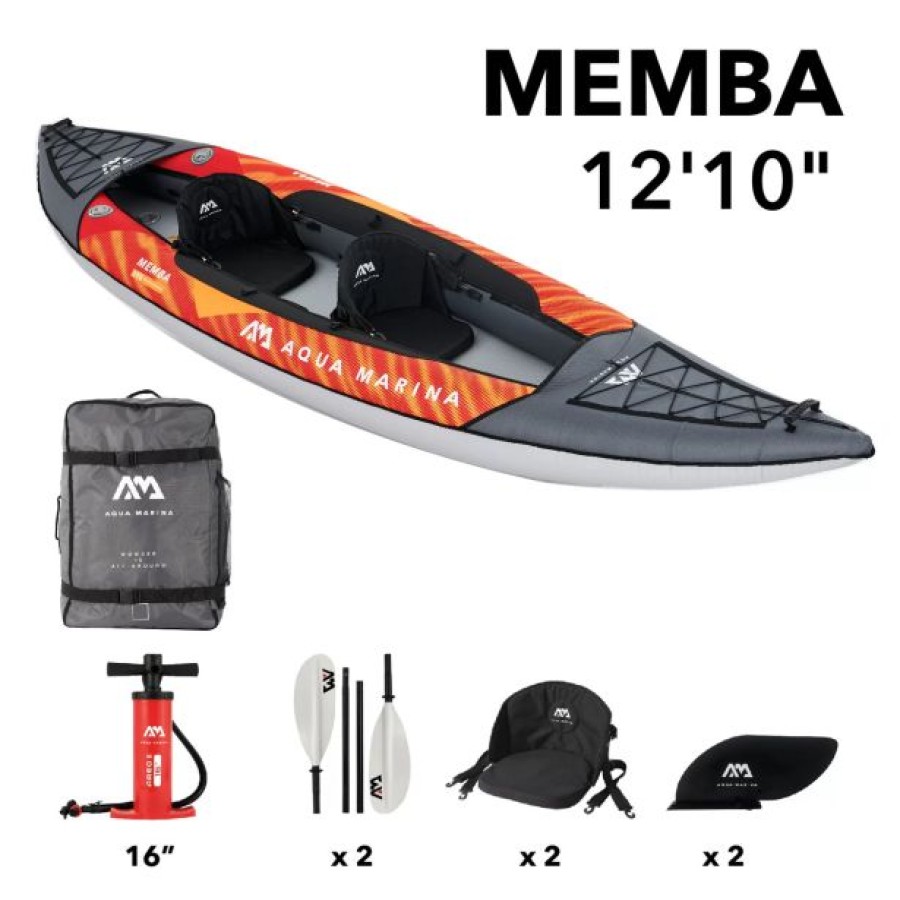 ČOLN AQUA MARINA KAJAK MEMBA-390 12'10" ZA 2 OSEBI