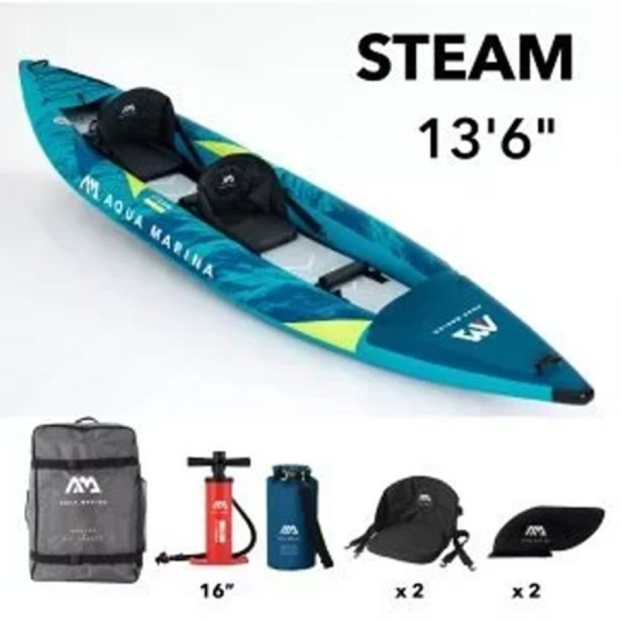 ČOLN AQUA MARINA KAJAK STEAM-412 13'3" ZA 2 OSEBI