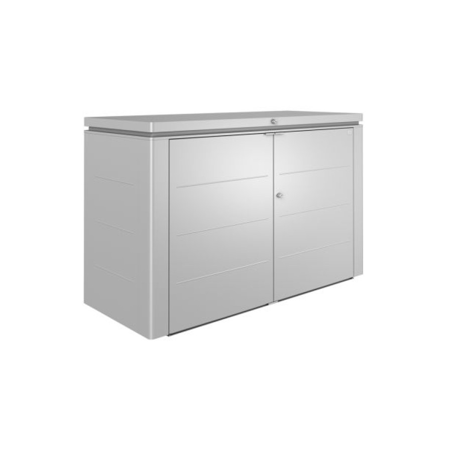 KOVINSKI ZABOJ BIOHORT 200X84X127 CM V 200 HIGHBOARD METALIK SREBRNA