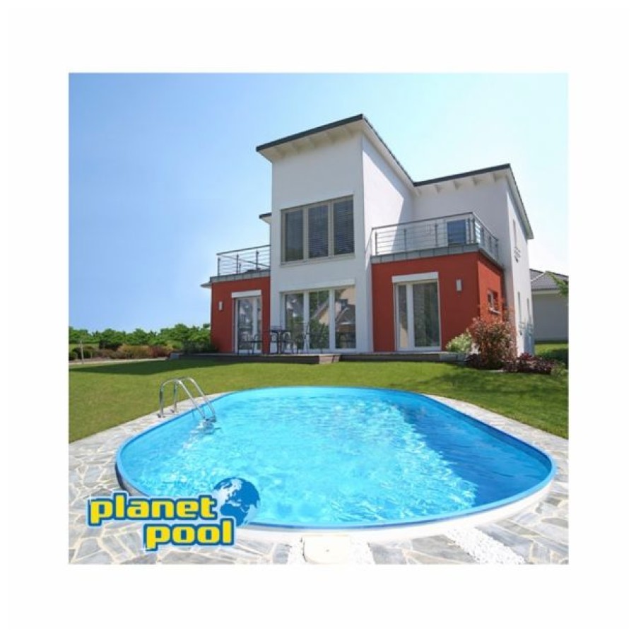 VGRADNI BAZEN PLANET POOL SET FLORIDA 3.5X7X1.5M