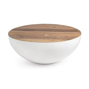 Klubska mizica LANCASTER D90 bela je narejen iz lesa. Ker je les ročno obdelan lahko pride do raznoliknosti v velikosti ter obliki. Material: - Les Barva: -