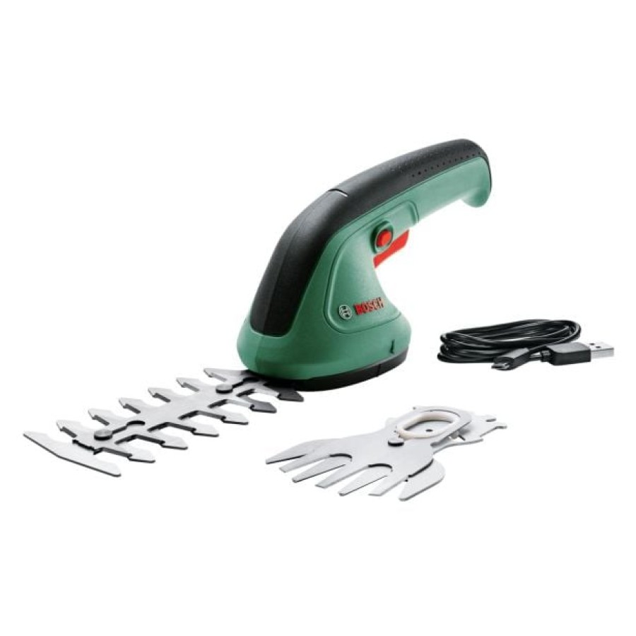 AKUM. ŠKARJE ZA TRAVO,GRM BOSCH EASYSHEAR 2V1 3.6V Z USB POLNILNIKOM