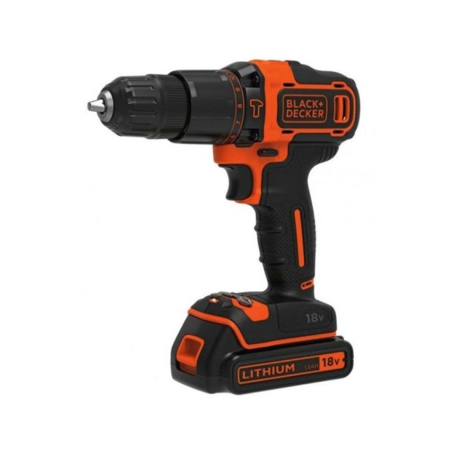 AKUMULATORSKI UDARNI VRTALNIK BLACK & DECKER SET BDCDC18BAFC