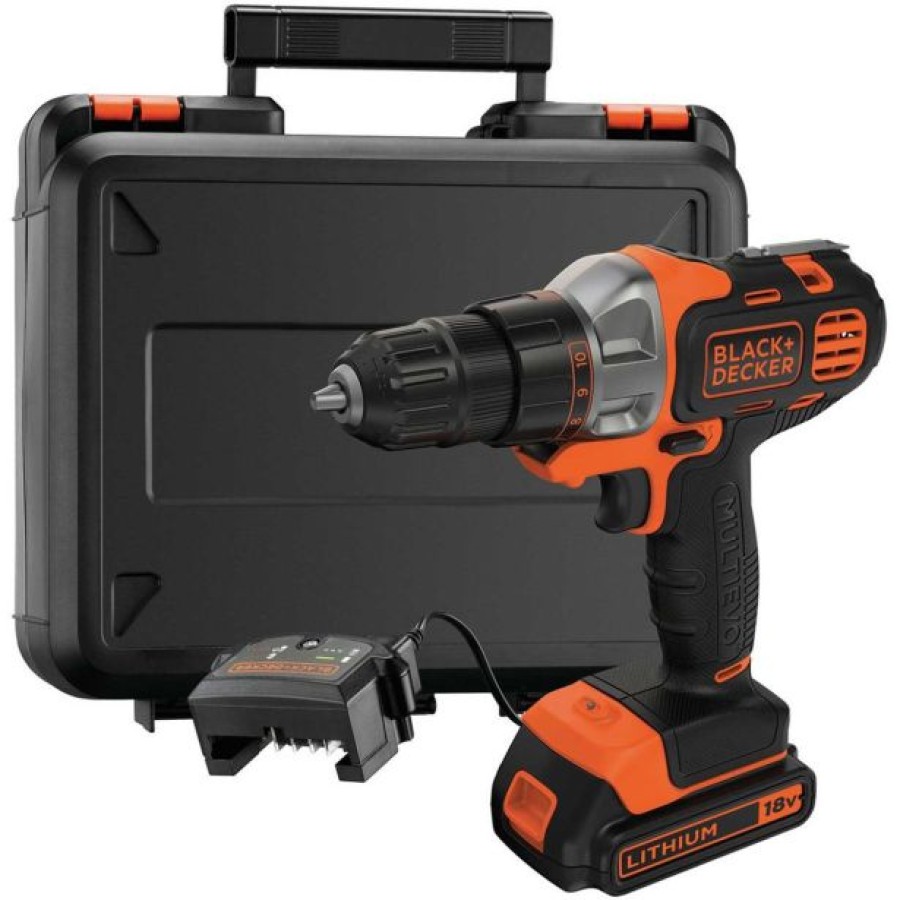 AKUMULATORSKI VRTALNIK BLACK & DECKER MULTIEVO 18V 1.5AH LI-ION