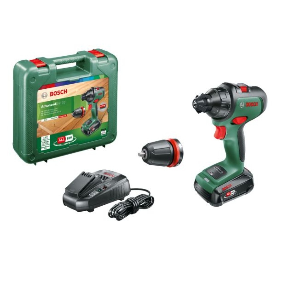 AKUMULATORSKI VRTALNIK BOSCH DIY ADVANCEDDRILL 18