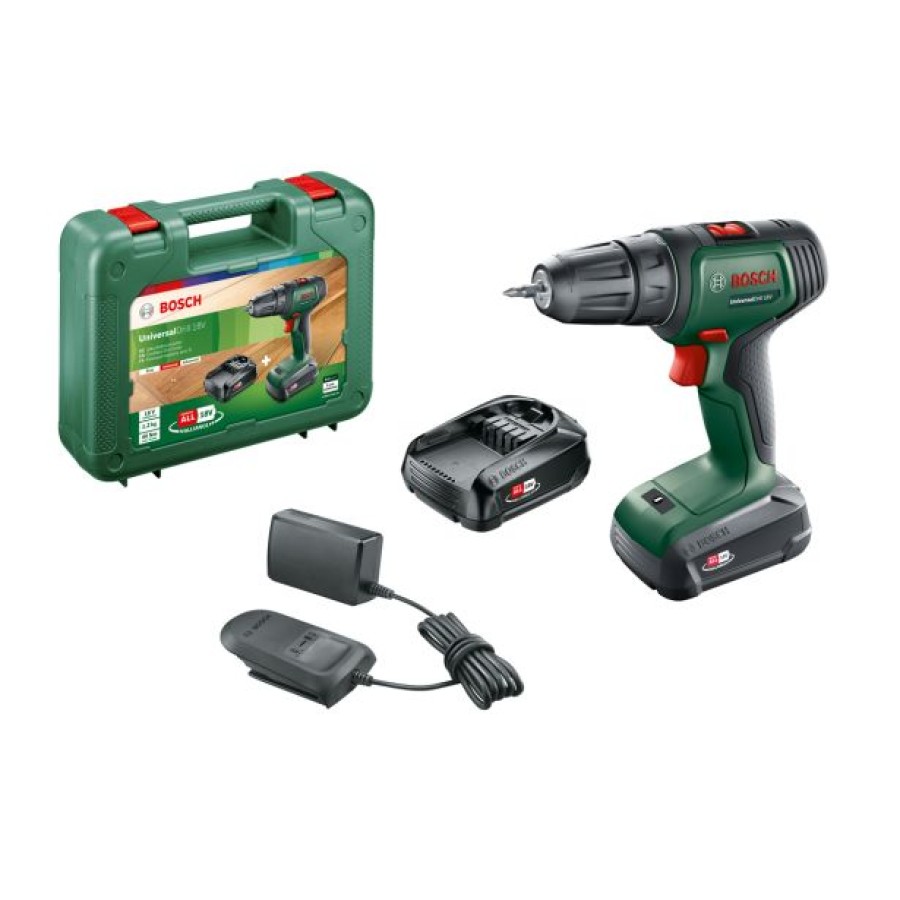 AKUMULATORSKI VRTALNIK BOSCH DIY UNIVERSALDRILL 18V