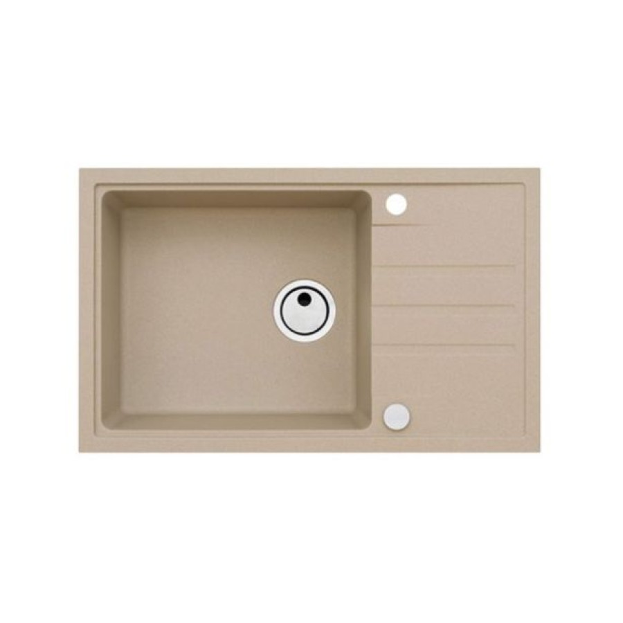 GRANITAL POMIVALNO KORITO ALVEUS INTERMEZZO 130 BEIGE G55 780X480 MM