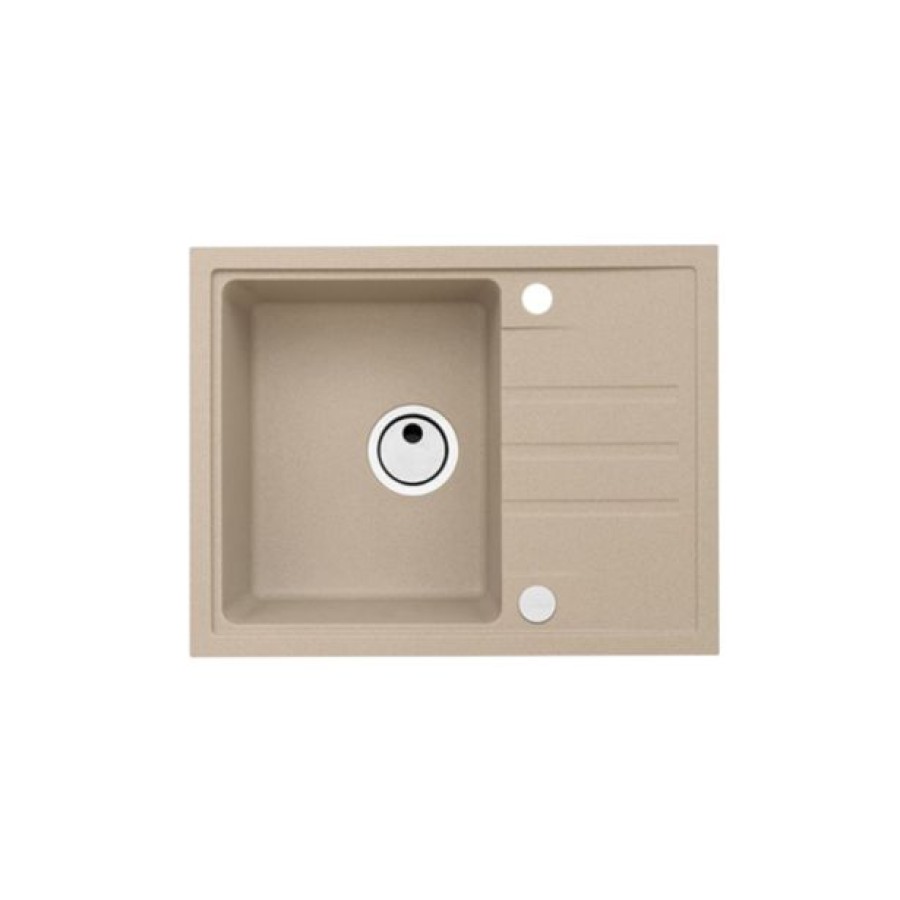 GRANITAL POMIVALNO KORITO ALVEUS INTERMEZZO 30 BEIGE G55 620X480 MM