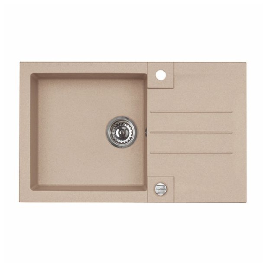 GRANITAL POMIVALNO KORITO ALVEUS ROCK 130, G55 BEIGE 780X480 MM