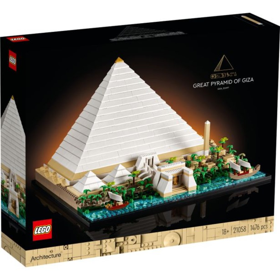 KOCKE LEGO ARCHITECTURE VELIKA PIRAMIDA V GIZI 21058