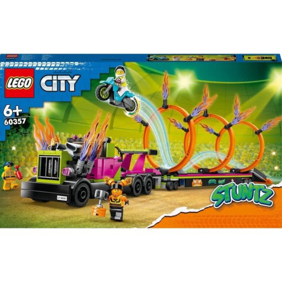 KOCKE LEGO CITY TOVORNJAK ZA AKROBACIJE 60357