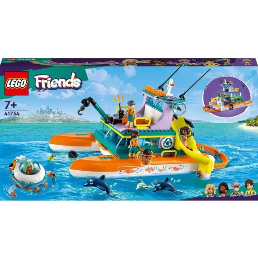 KOCKE LEGO FRIENDS POMORSKI REŠEVALNI ČOLN 41734