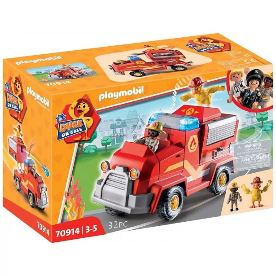 KOCKE PLAYMOBIL GASILSKO REŠEVALNO VOZILO 70914