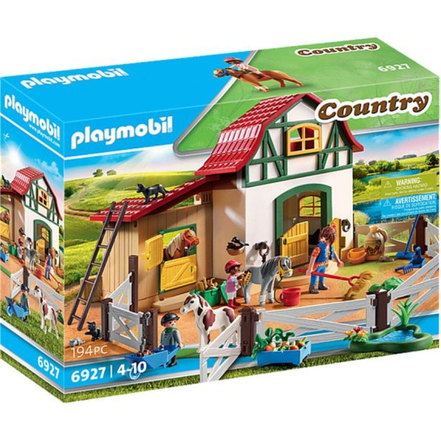 KOCKE PLAYMOBIL KMETIJA S PONIJI 6927