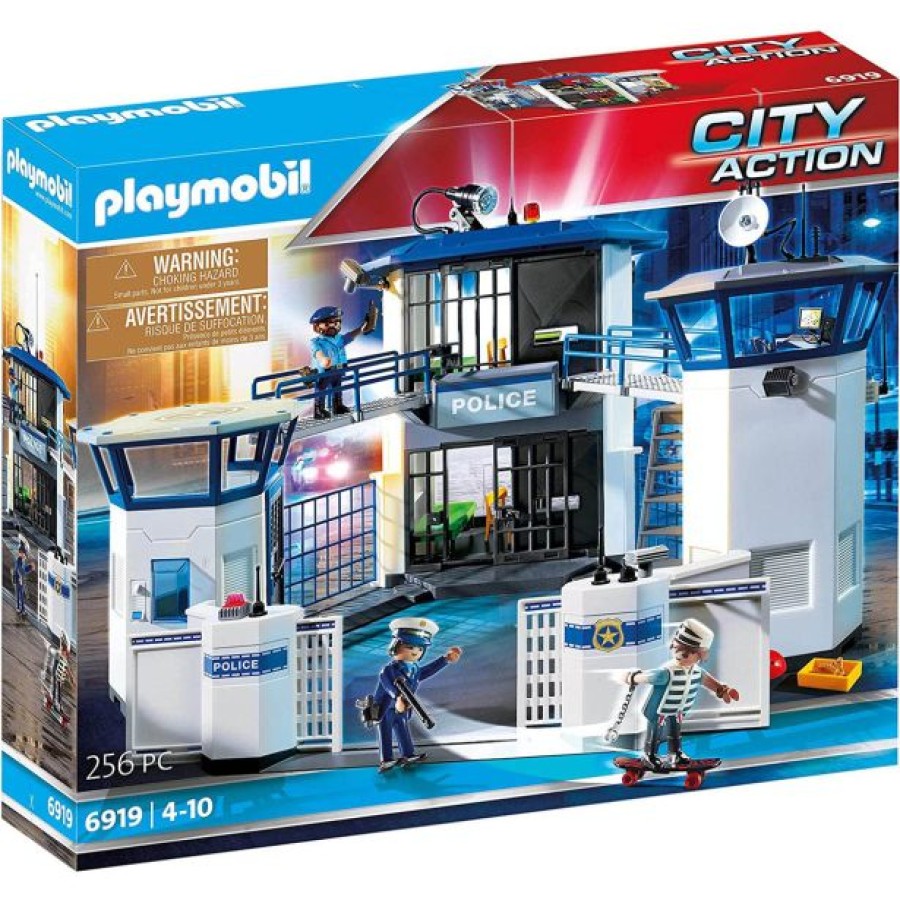 KOCKE PLAYMOBIL POLICIJSKA POSTAJA Z ZAPOROM 6919