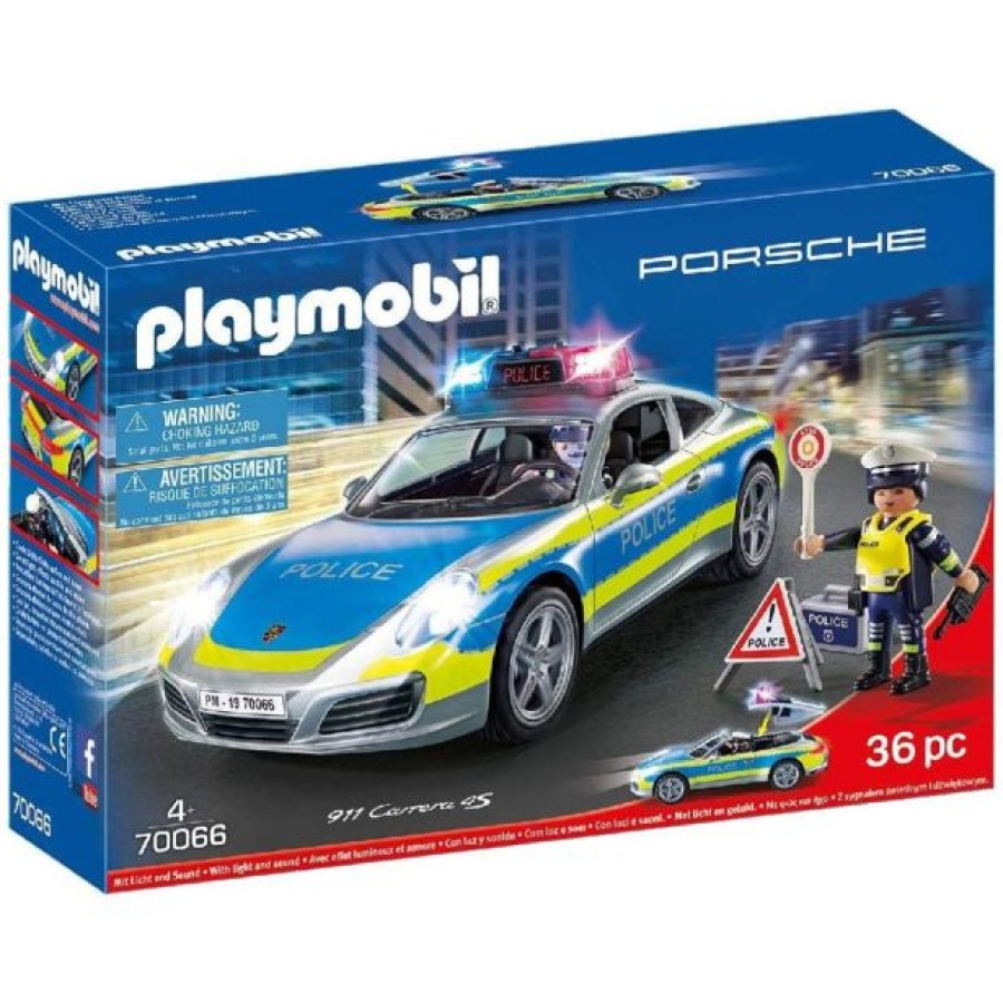 KOCKE PLAYMOBIL POLICIJSKI PORSCHE 911 CARRETA 4S 70066