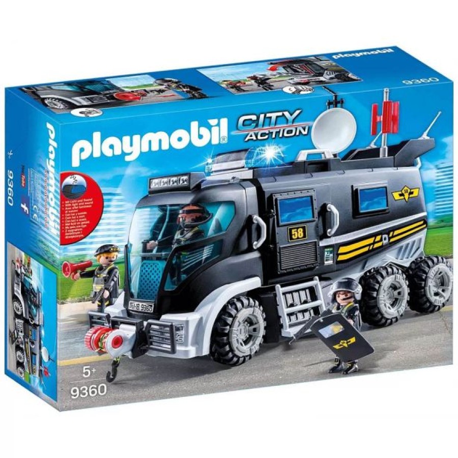 KOCKE PLAYMOBIL TOVORNJAK TAKTIČNE ENOTE 9360