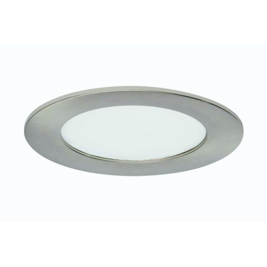 LED PANEL FLAT-IN 3X7W NW FI 120MM, NIKEL MAT