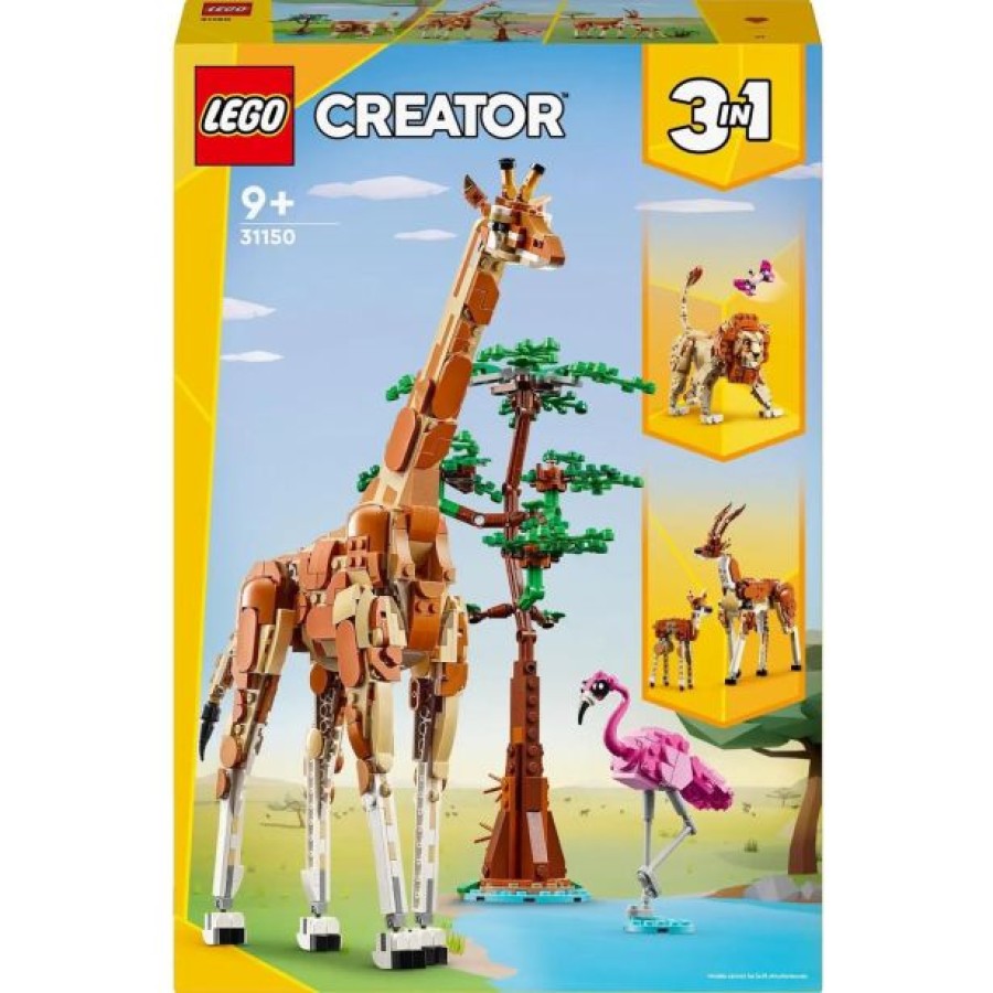 LEGO' CREATOR 31150 ŽIVALI NA DIVJEM SAFARIJU