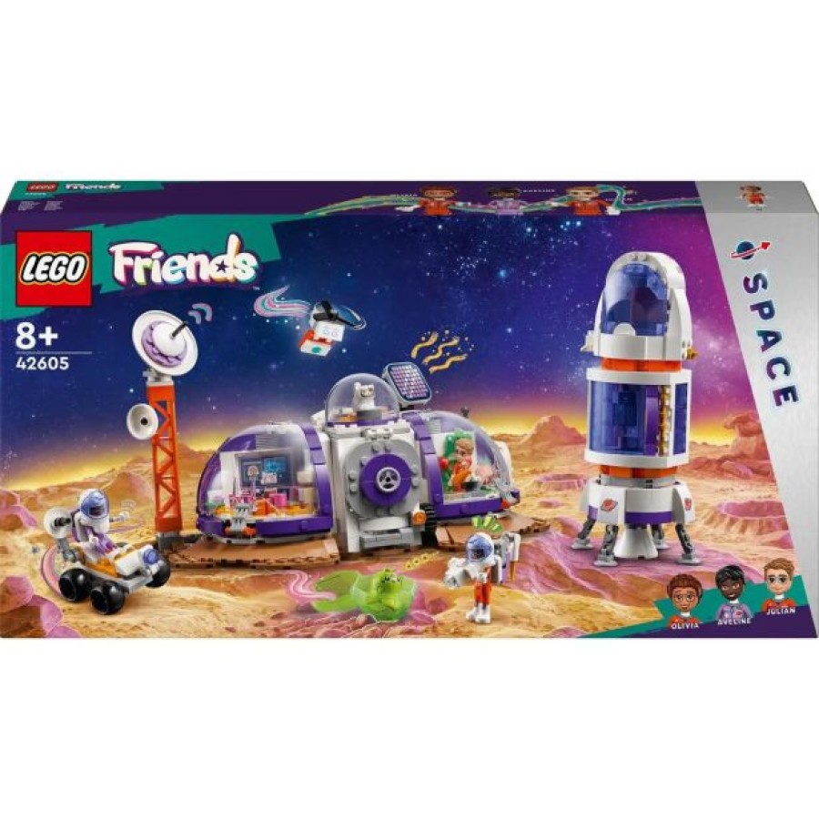 LEGO' FRIENDS 42605 VESOLJSKA POSTAJA IN RAKETA NA MARSU