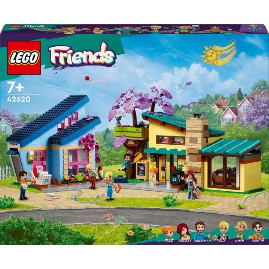 LEGO' FRIENDS 42620 DRUŽINSKI HIŠI OLLYJA IN PAISLEY