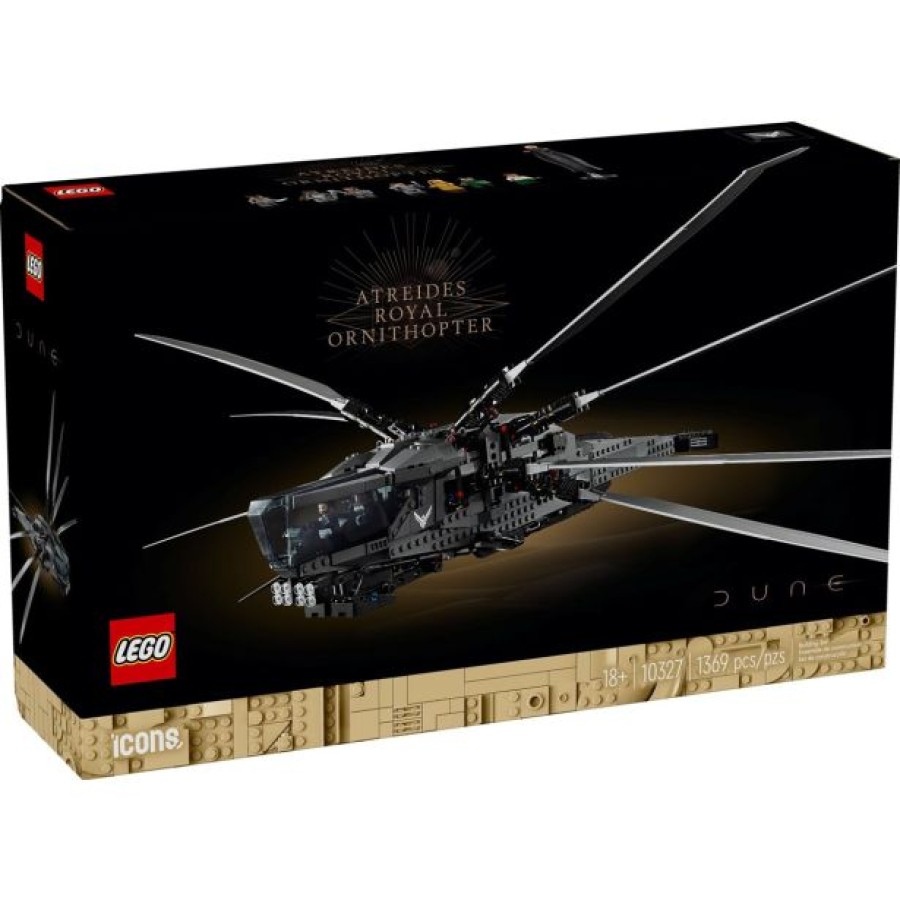 LEGO' ICONS 10327 DUNE: PEŠČENI PLANET - ATREIDES ROYAL ORNITHOPTER