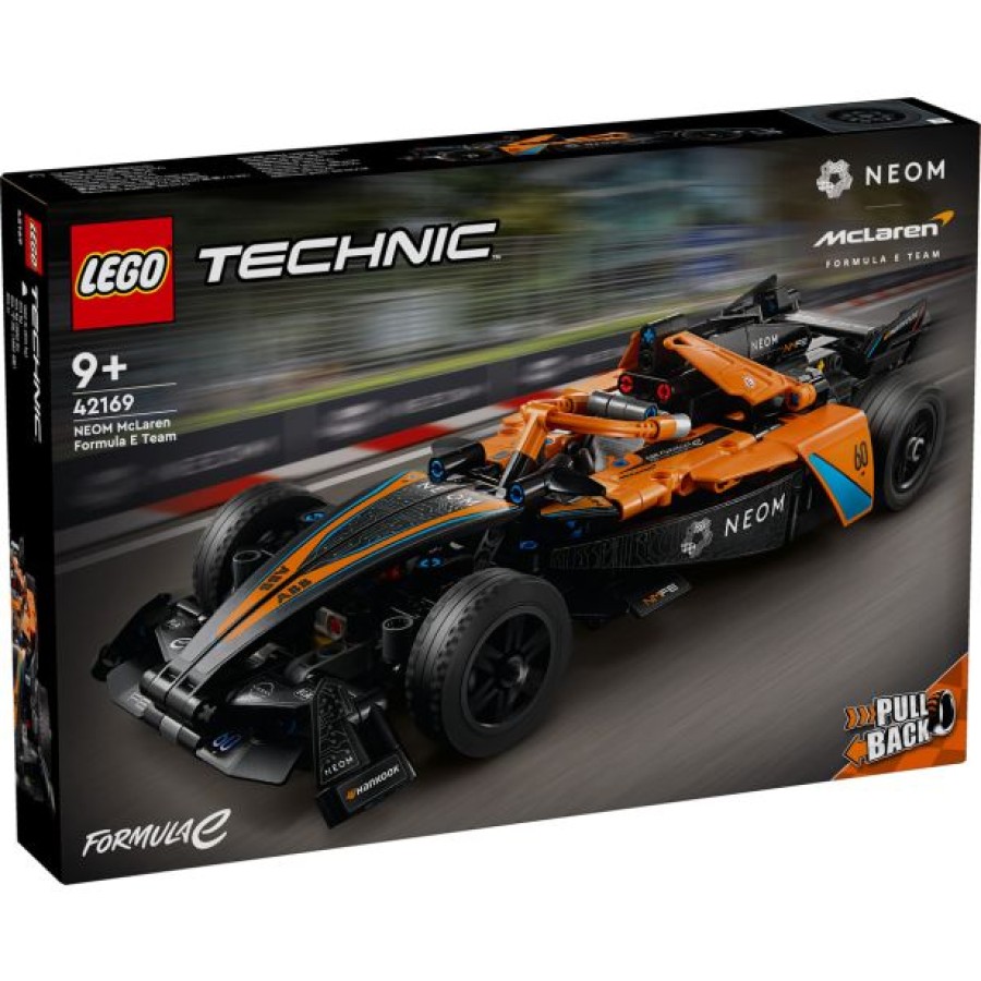 LEGO' TECHNIC' 42169 NEOM MCLAREN FORMULA E RACE CAR