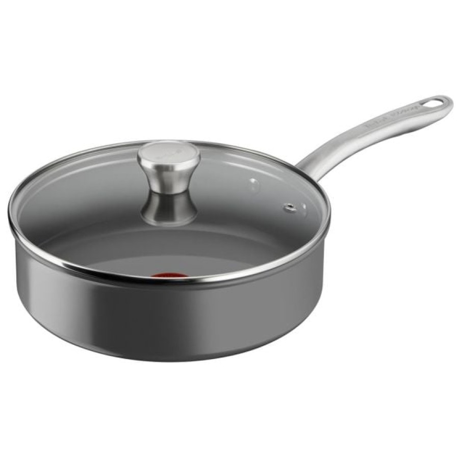 PONEV TEFAL 24 CM RENEW+, VISOKA S POKROVOM, KERAMIČNA