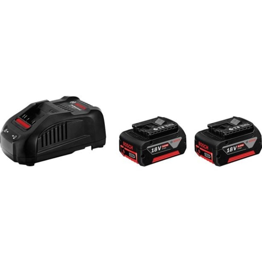 ZAČETNI KOMPLET BOSCH 2 X GBA 18V 5.0 AH + GAL 1880 CV PROFESSIONAL