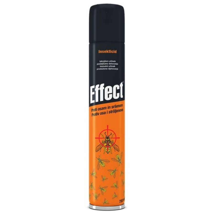 ZAŠČITA PRED INSEKTI EFFECT AEROSOL ZA OSE 750 ML