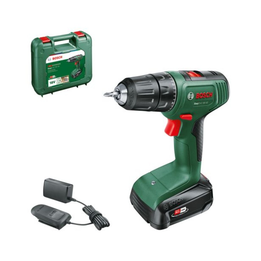 AKUMULATORSKI VRTALNIK BOSCH DIY EASYDRILL 18V-40