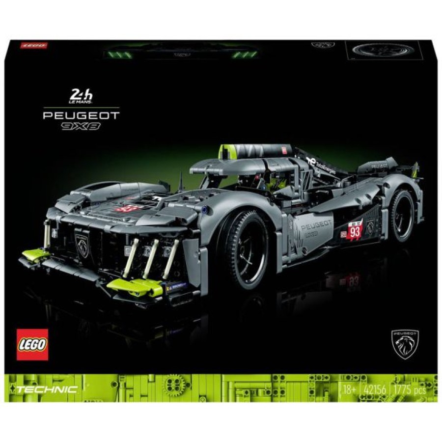 KOCKE LEGO TECHNIC PEUGEOT 9X8 24H 42156