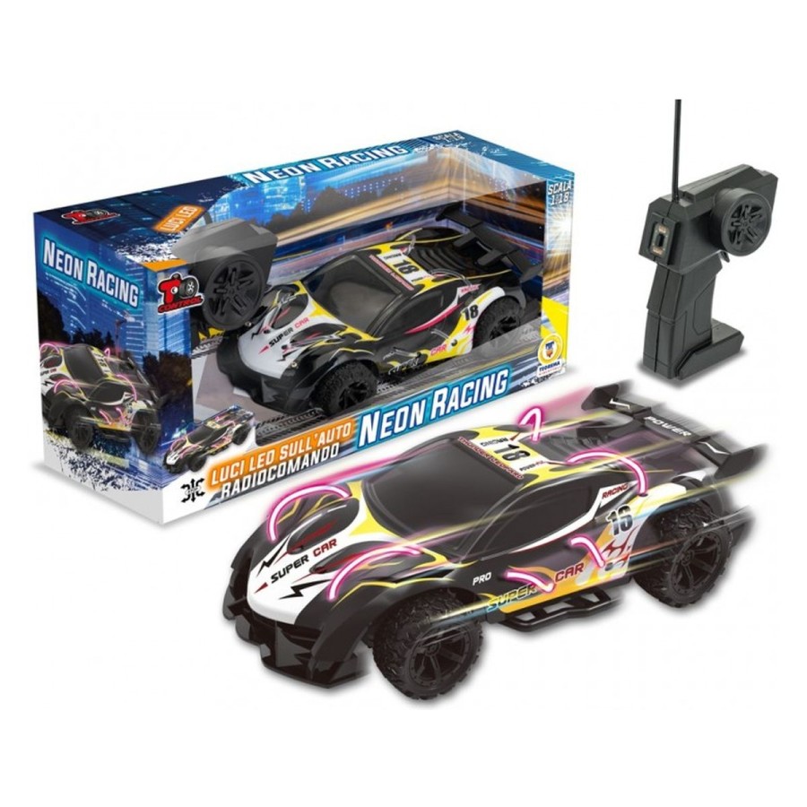 Teorema AVTO RACING RC 1:18 27 MHZ Z LUČKAMI <to na daljinsko vodenje Racing RC 1:18 s frekvenco 27 MHz in lučkami je popolna izbira za vse ljubitelje hitre vožnje in akcije. Malčki bodo navdušeni nad vožnjo tega elegantnega avtomobila