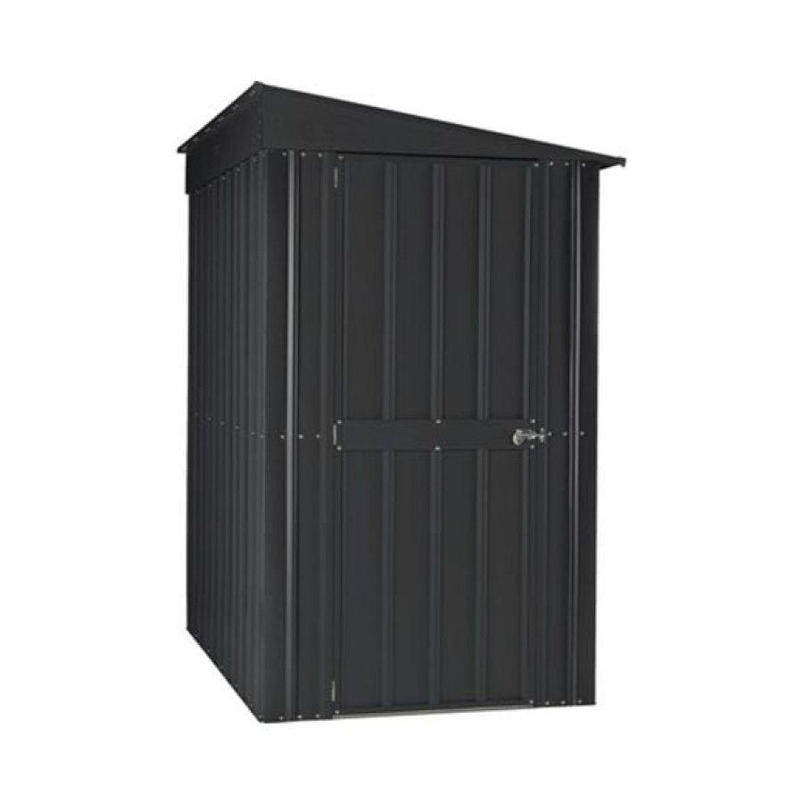 KOVINSKA VRTNA HIŠKA GLOBEL LEANTO 56 ANTRACIT Š145 X G172 X V204 CM