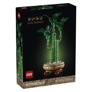 LEGO® Botanicals Bambus za srečoOdpočij si in se sprosti s kompletom za sestavljanje za odrasle LEGO® Botanicals Bambus za srečo