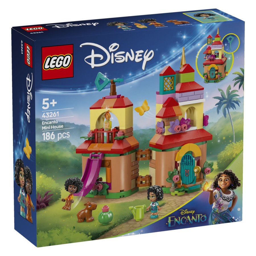 Lego® Disney Classic Mini hiša EncantoDisney Mirabel in Antonia obišči kar doma! Uporabi ključ