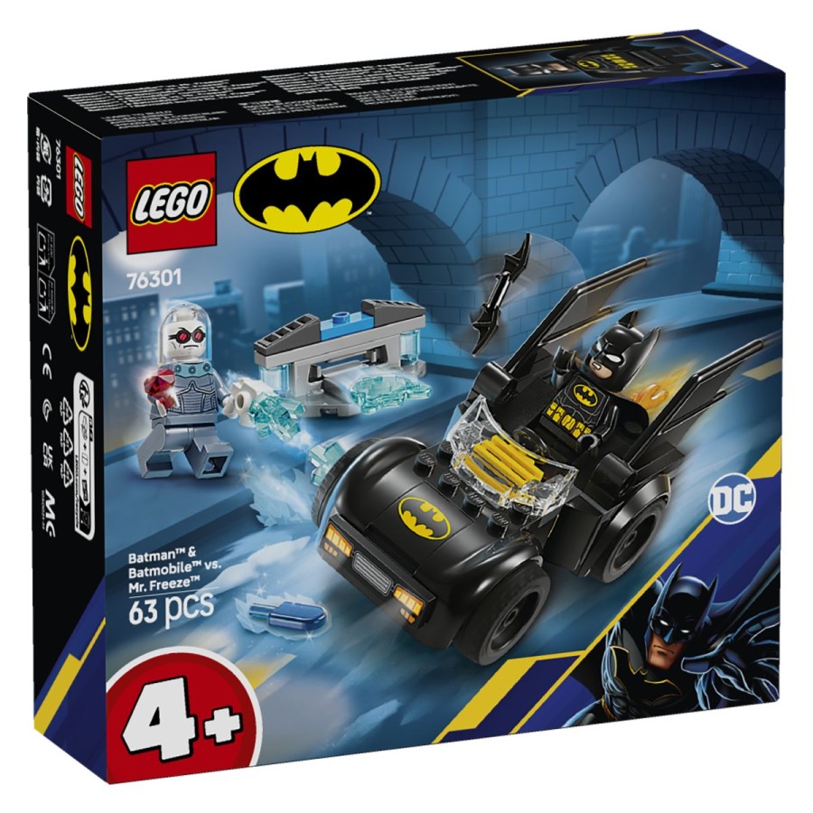 Lego® Super Heroes Batman™ in Batmobile™ proti G. Freezu™Batmobile™ drvi za G. Freezom™